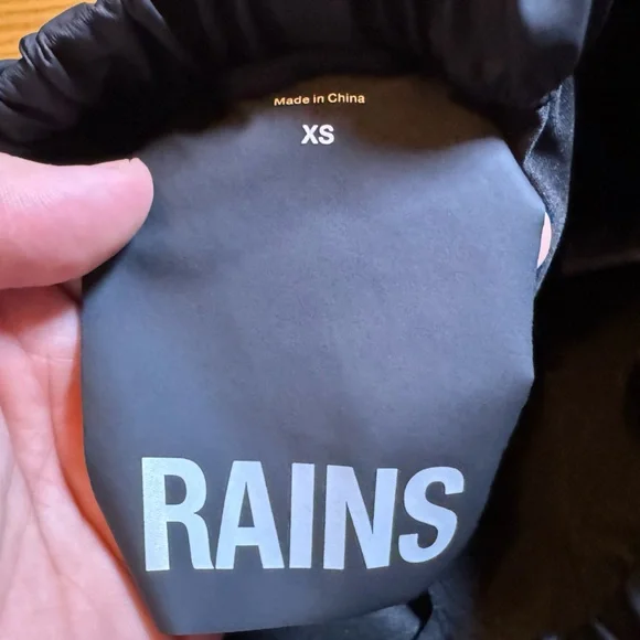 Rains Black Pants - Picture 3 of 10